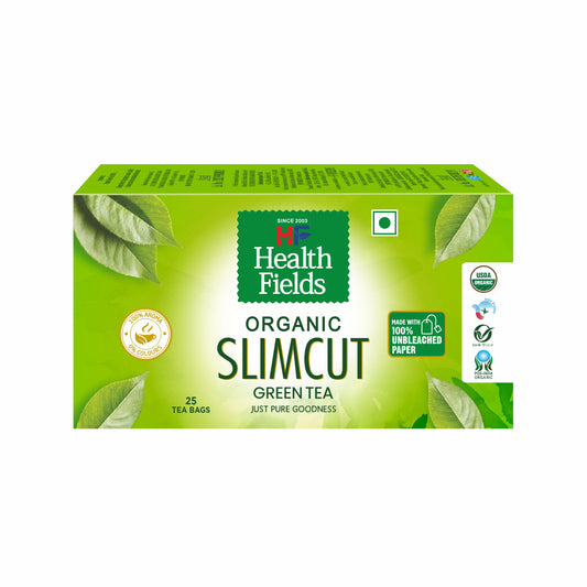 HealthFields wellness Slimcut Green Tea | 25 Tea Bags