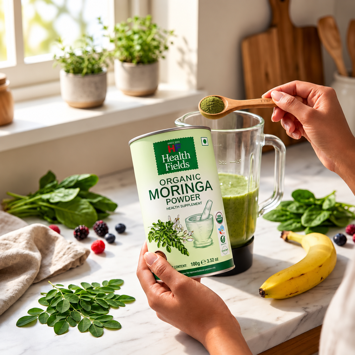 Organic Moringa Power