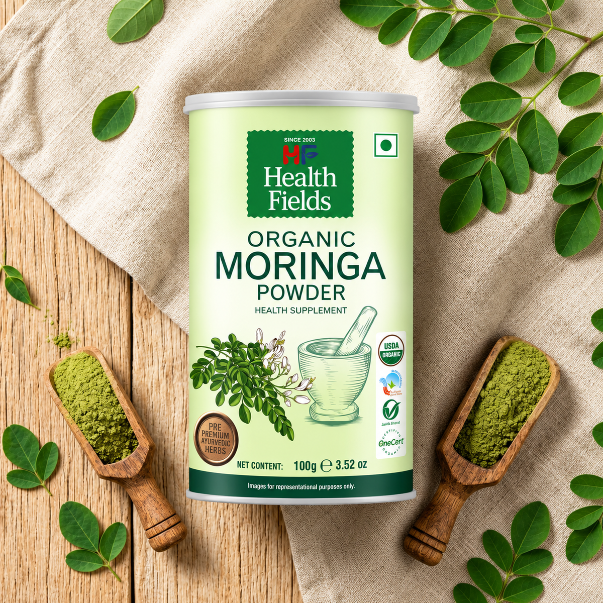 Organic Moringa Power