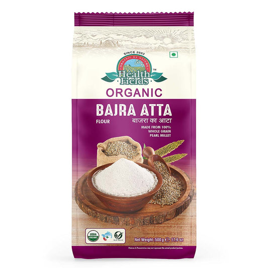 Organic Bajra Atta | Bajra Flour - 500 Gm