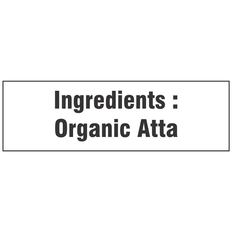Organic Whole Wheat Flour (Atta) - 5Kg