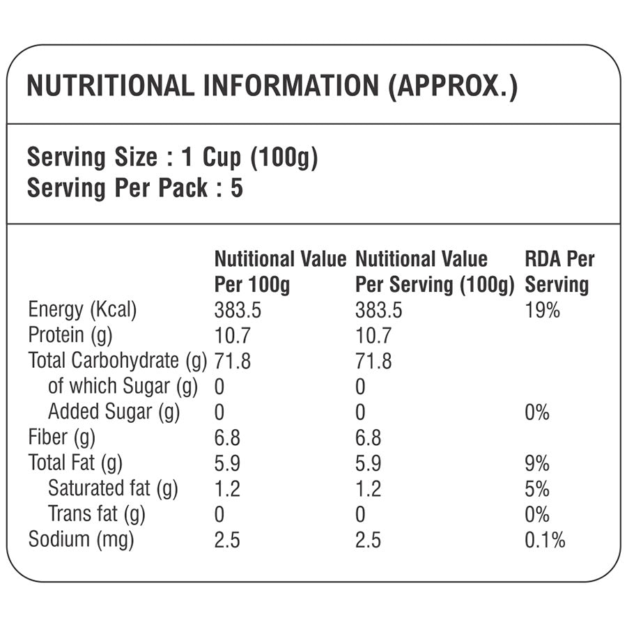 Organic Bajra Atta | Bajra Flour - 500 Gm