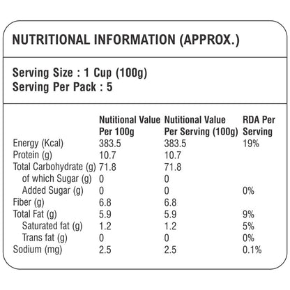 Organic Bajra Atta | Bajra Flour - 500 Gm