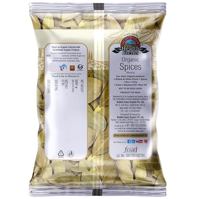 Organic Bay Leaves / Tej Patta - 25 Grams