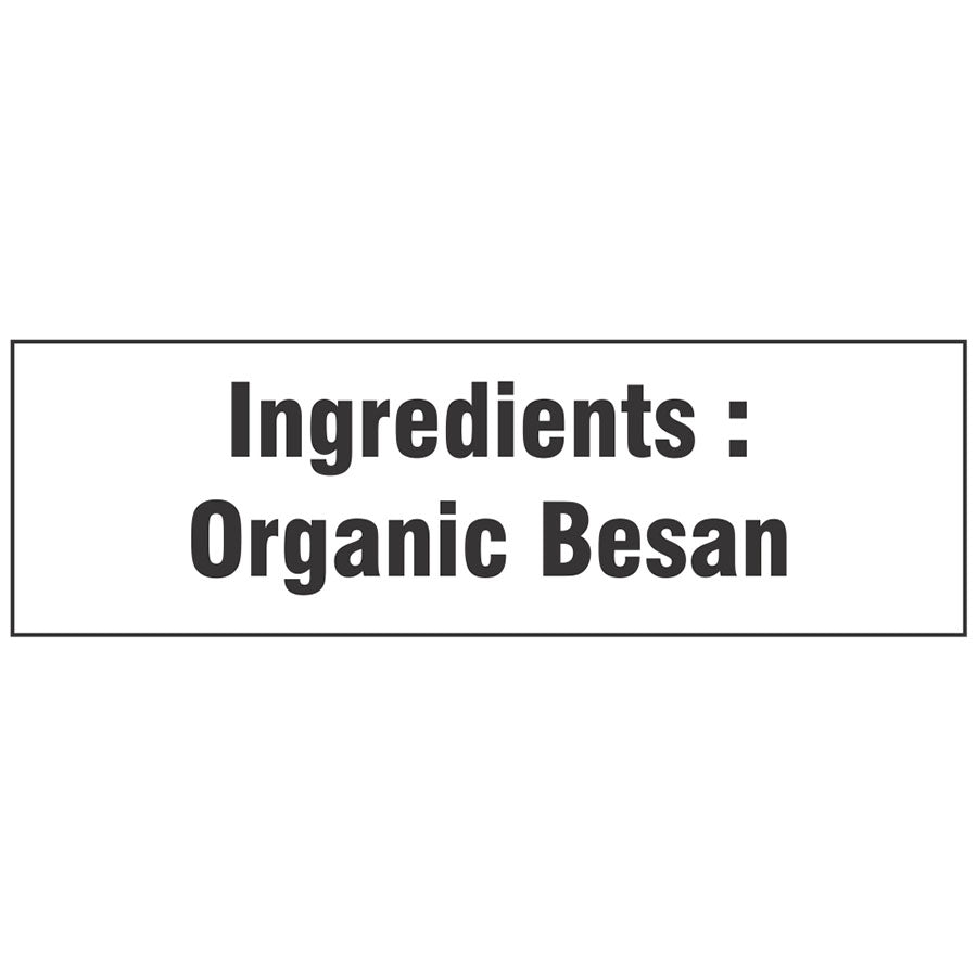 Organic Besan (Gram Flour) - 500 Gm