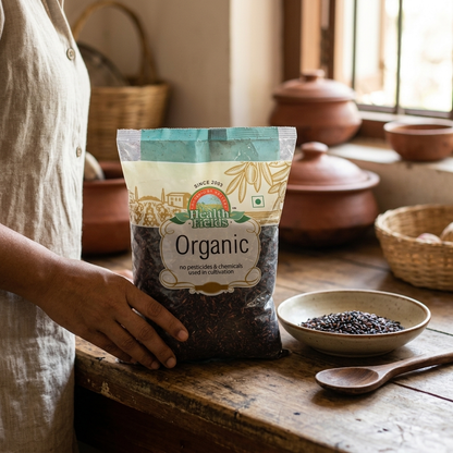 Organic Black Rice - 1Kg | Kavuni Arisi Rice