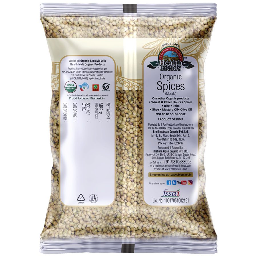 Organic Sabut Dhaniya | Coriander Seeds Whole