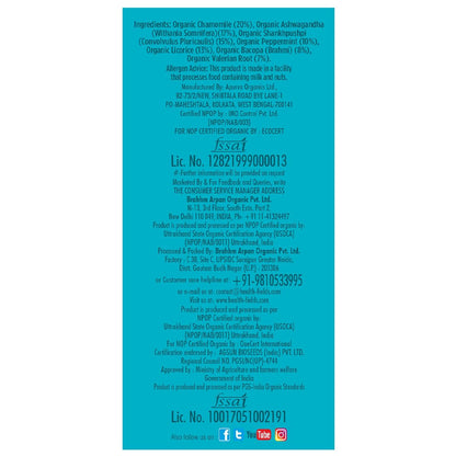 HealthFields Organic Dream Infusion | Caffeine Free | 25 Tea Bags