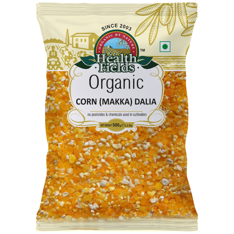 Organic Corn (Makka) Dalia - 500G