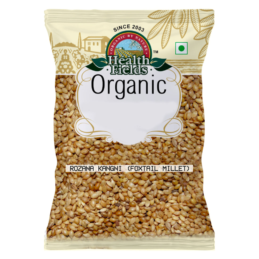 HealthFields Organic Rozana Kangni Foxtail Millet (Foxtail Kangni Millet)