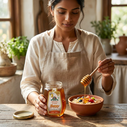 Health Fields Rozana Organic Forest Honey