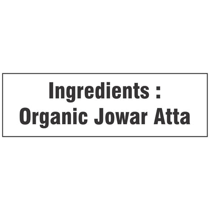 Organic Jowar Atta | Sorghum Atta - 500Gm