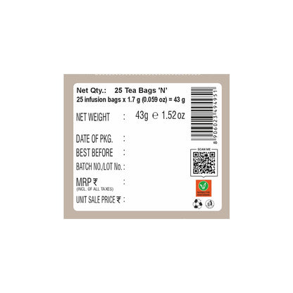 HealthFields Organic Liv Detox (Milk Thistle & Dandelion) Infusion Herbal Tea | Caffeine Free | 25 Tea Bags