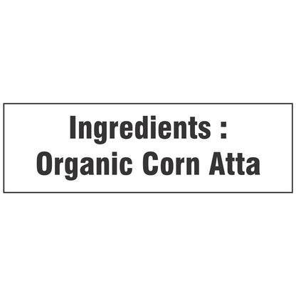 Organic Corn Atta (Maize Flour) - 500 Gm