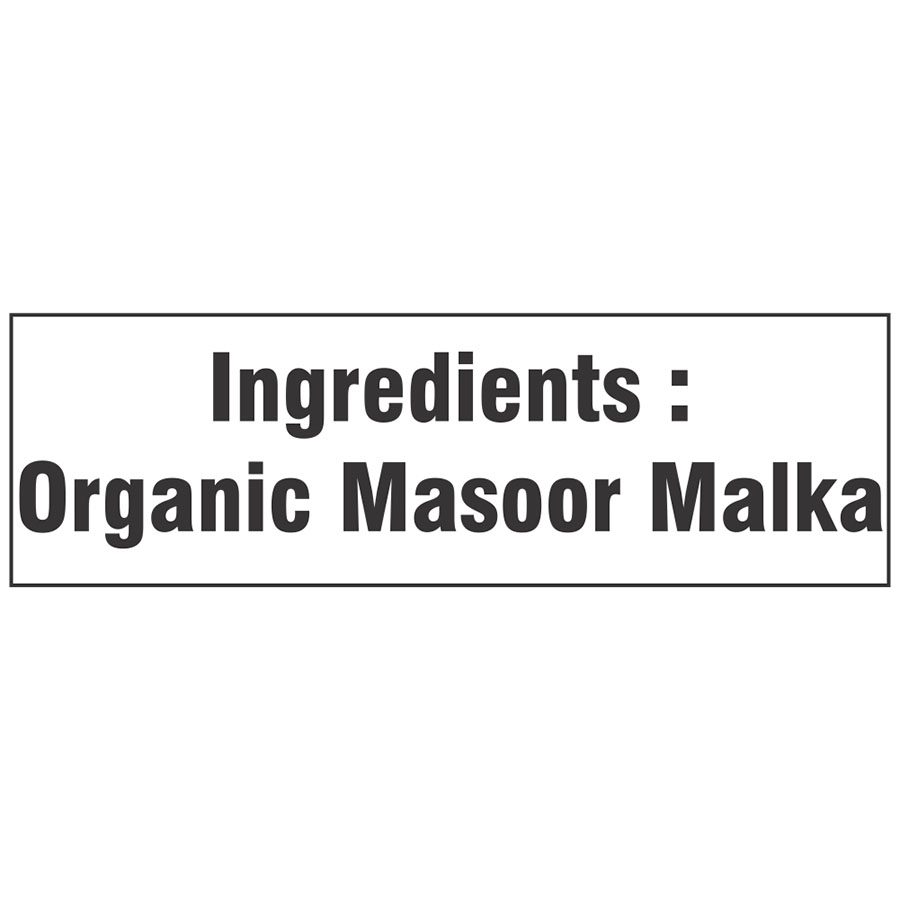 Organic Masoor Malka Dal