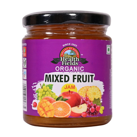 Health Fields Organic Mixed Fruit Jam 250Gm