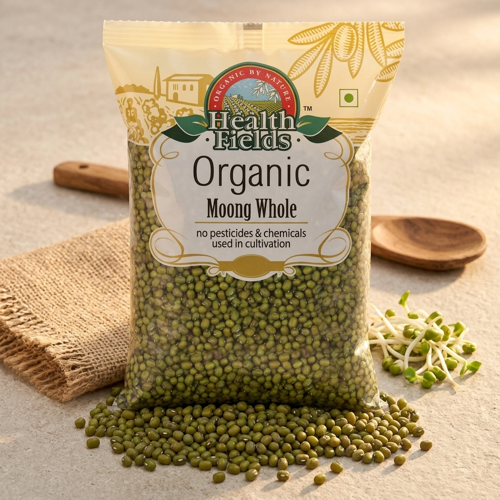 Organic Moong Dal Whole | Green Gram