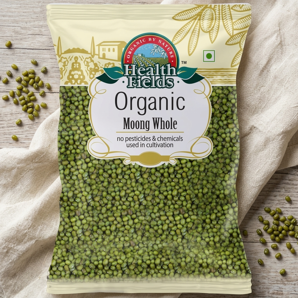 Organic Moong Dal Whole | Green Gram