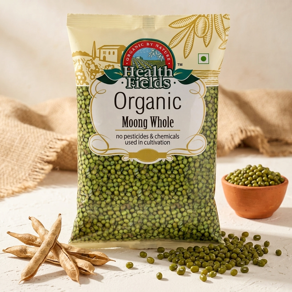 Organic Moong Dal Whole | Green Gram