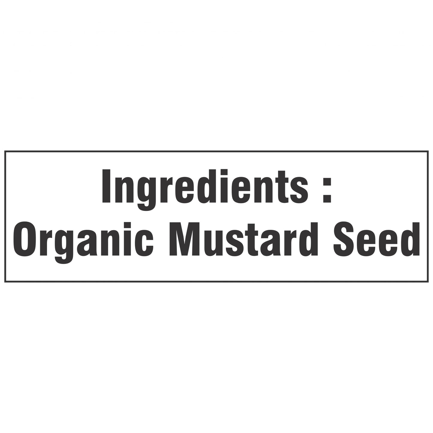 Organic Mustard Seeds | Rai Seeds (Sarson)