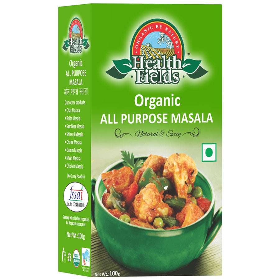 HealthFields Organic Rozana All Purpose Masala 100Gm