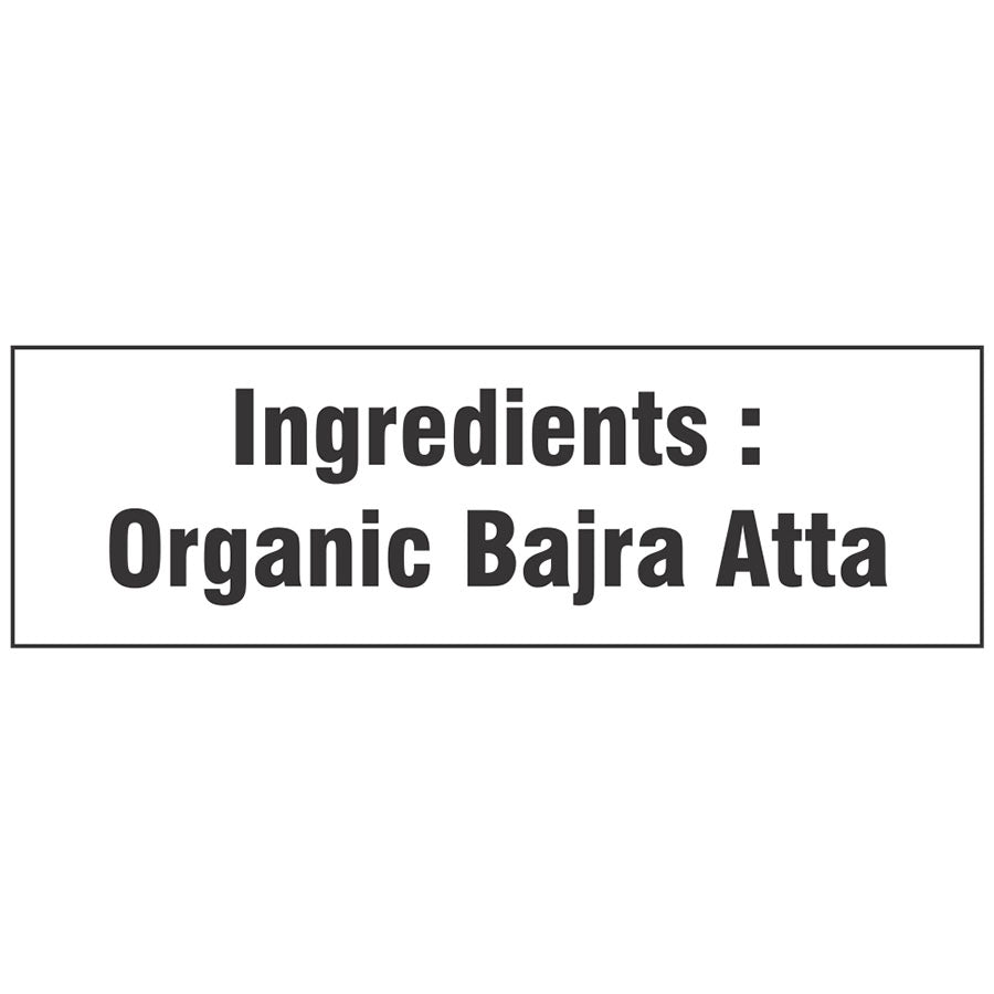 Organic Bajra Atta | Bajra Flour - 500 Gm