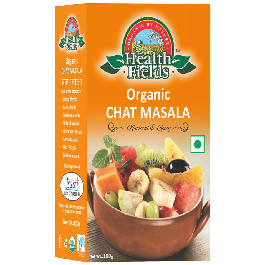 HealthFields Organic Rozana Chaat Masala 100Gm