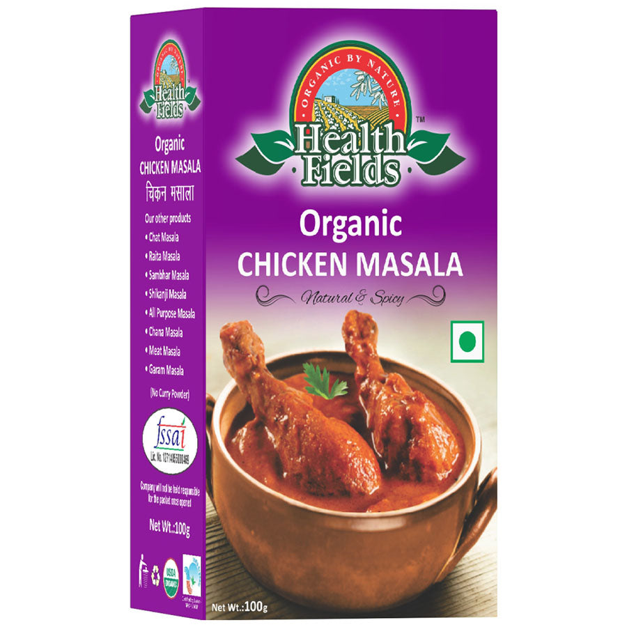 HealthFields Organic Rozana Chicken Masala 100gm