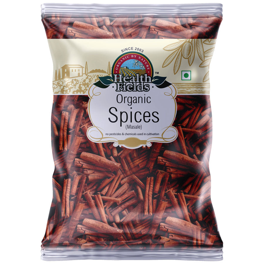 Organic Dal Chini (Cinnamon Stick) - 50 Gm