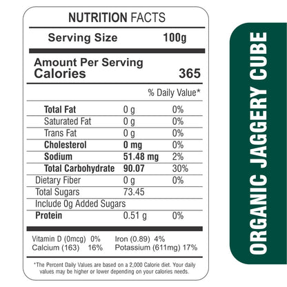 Organic Jaggery Cubes 500Gm
