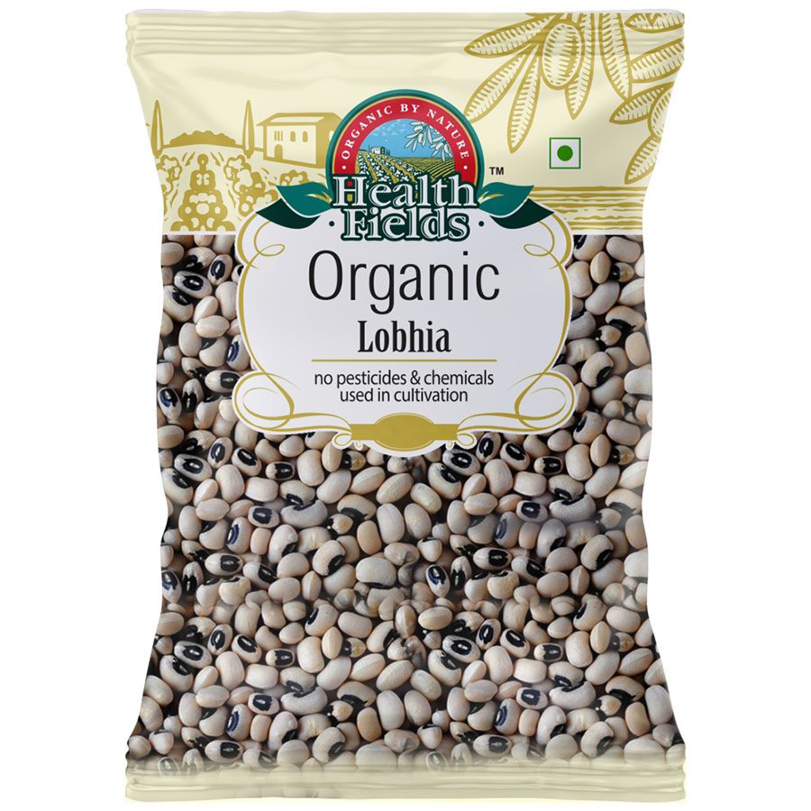 Organic Lobia (Black Eyed Beans)