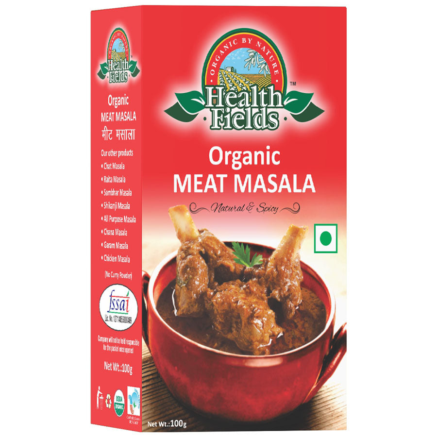 HealthFields Organic Rozana Meat Masala 100Gm