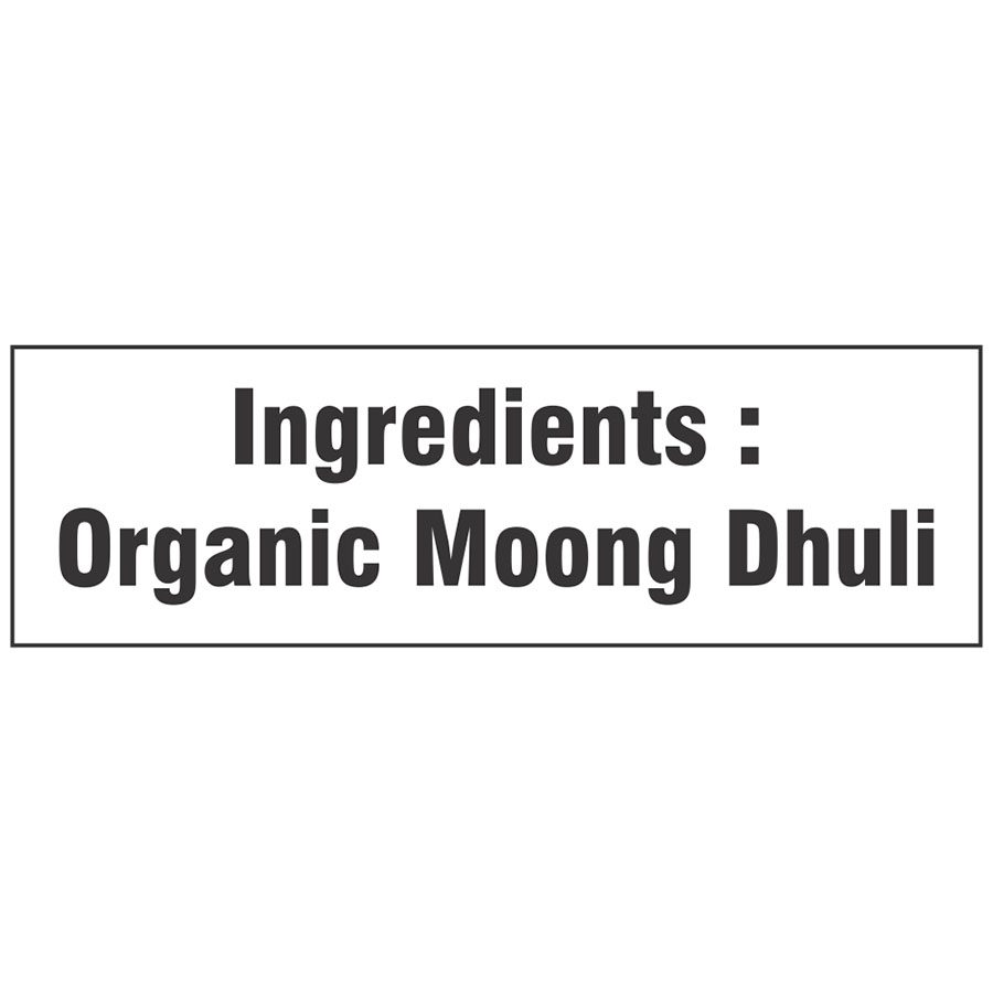 Organic Moong Dal Dhuli (Unpolished)