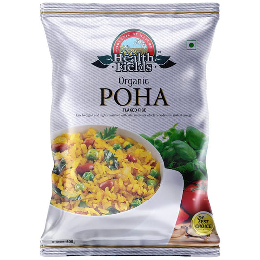 Organic Poha | Flattened Rice | Beaten Rice - 500 Grams