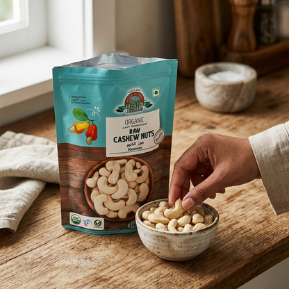 Organic Raw Cashew Nut 250 Gm