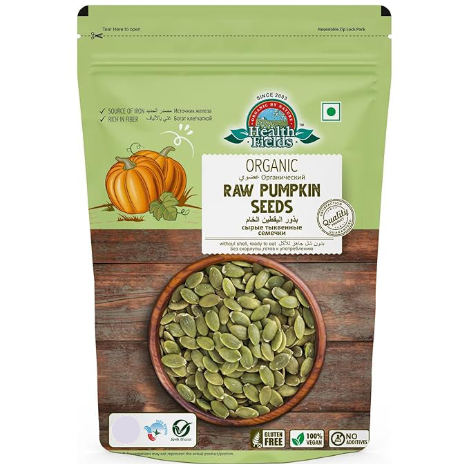 Organic Raw Pumpkin Seeds 250 Gm