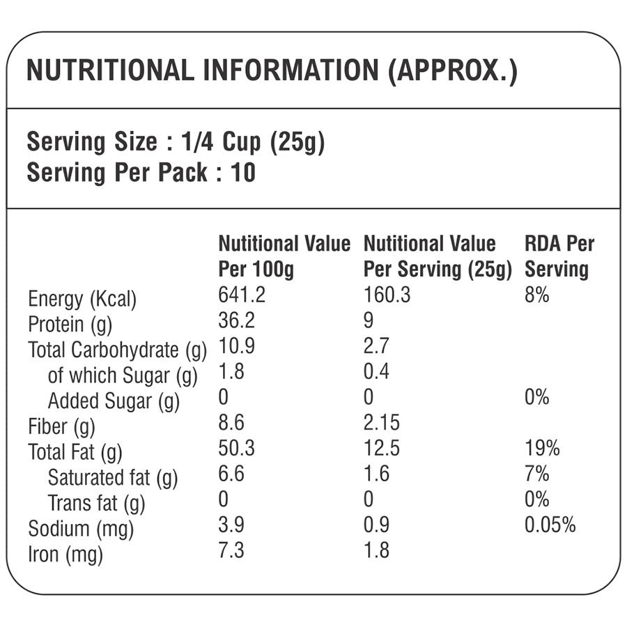 Organic Raw Pumpkin Seeds 250 Gm