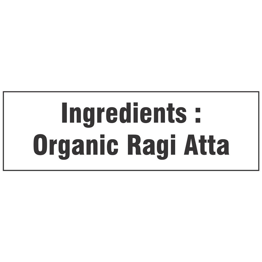 Organic Ragi Atta | Ragi Flour - 500Gm