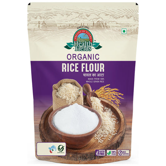 Organic Rice Flour | Chawal Ka Atta - 500Gm