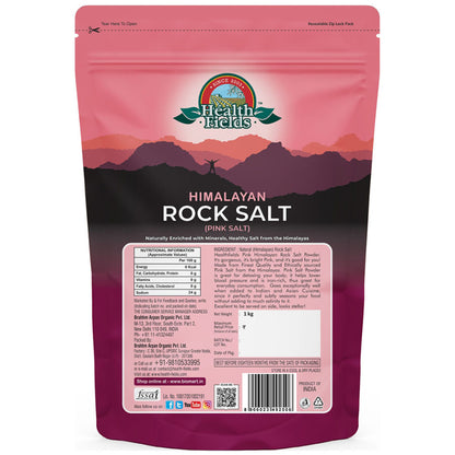 HealthFields Organic Rozana Salt Pink (PINK SALT) 1Kg