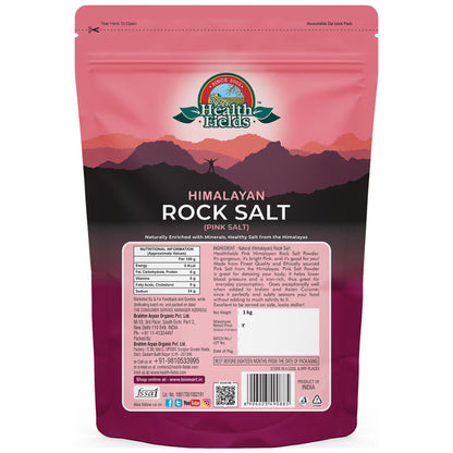 Himalayan Rock Pink Salt (Sendha Namak) - 1Kg